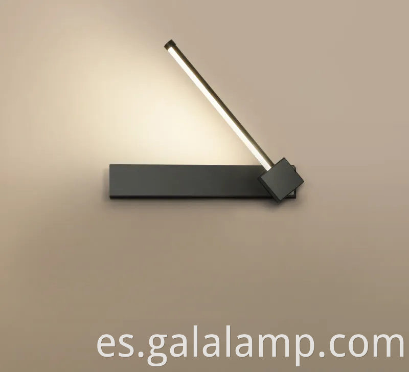 Lámpara de pared LED contemporánea de 220V para una elegante decoración interior